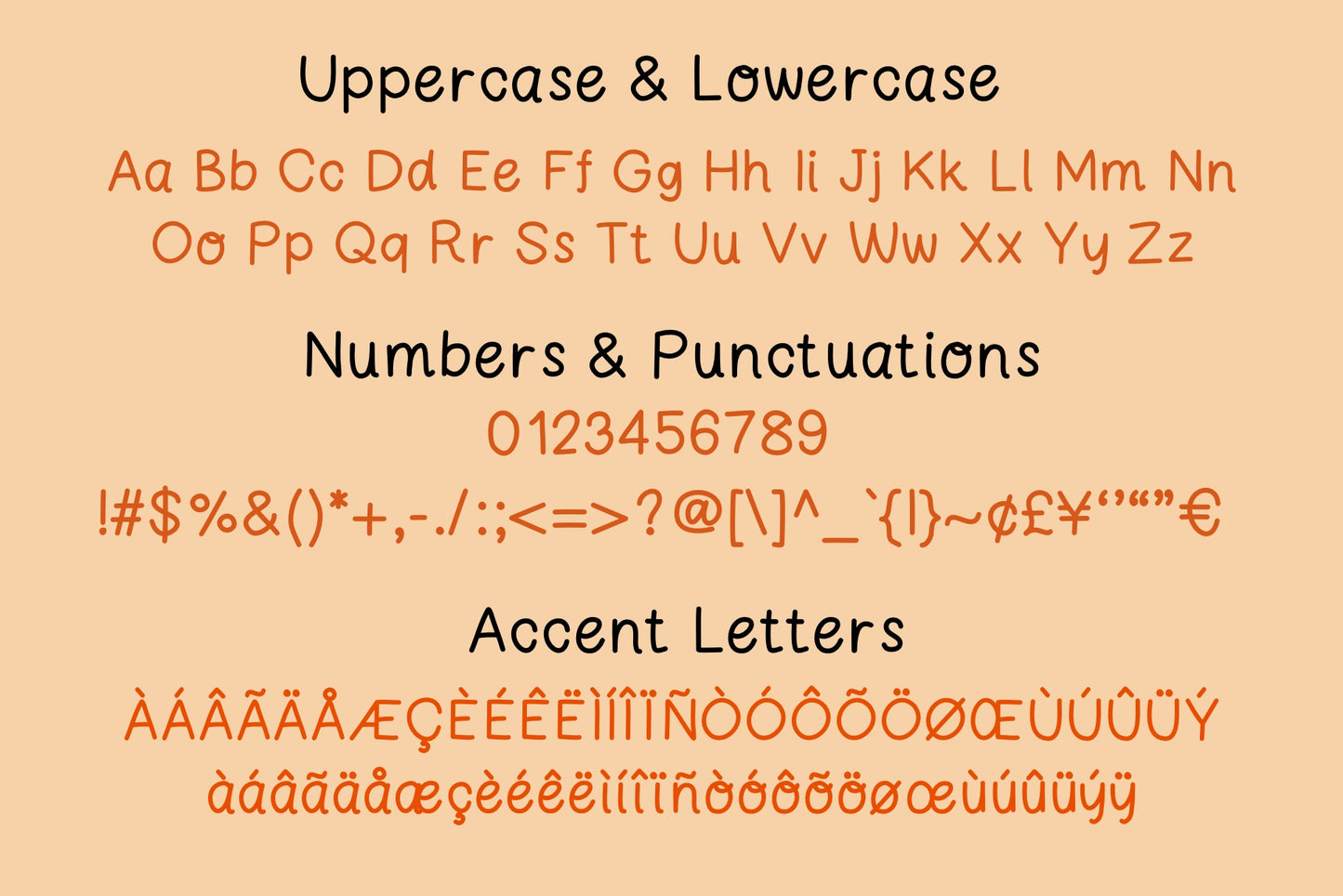 Handwritten Font - Short Notes