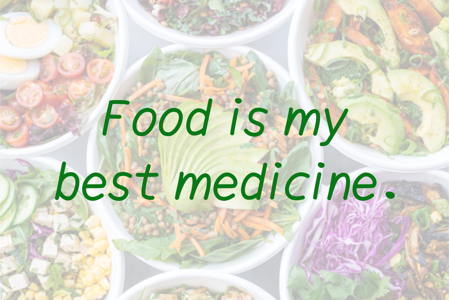 Handwritten Font - Green Salad