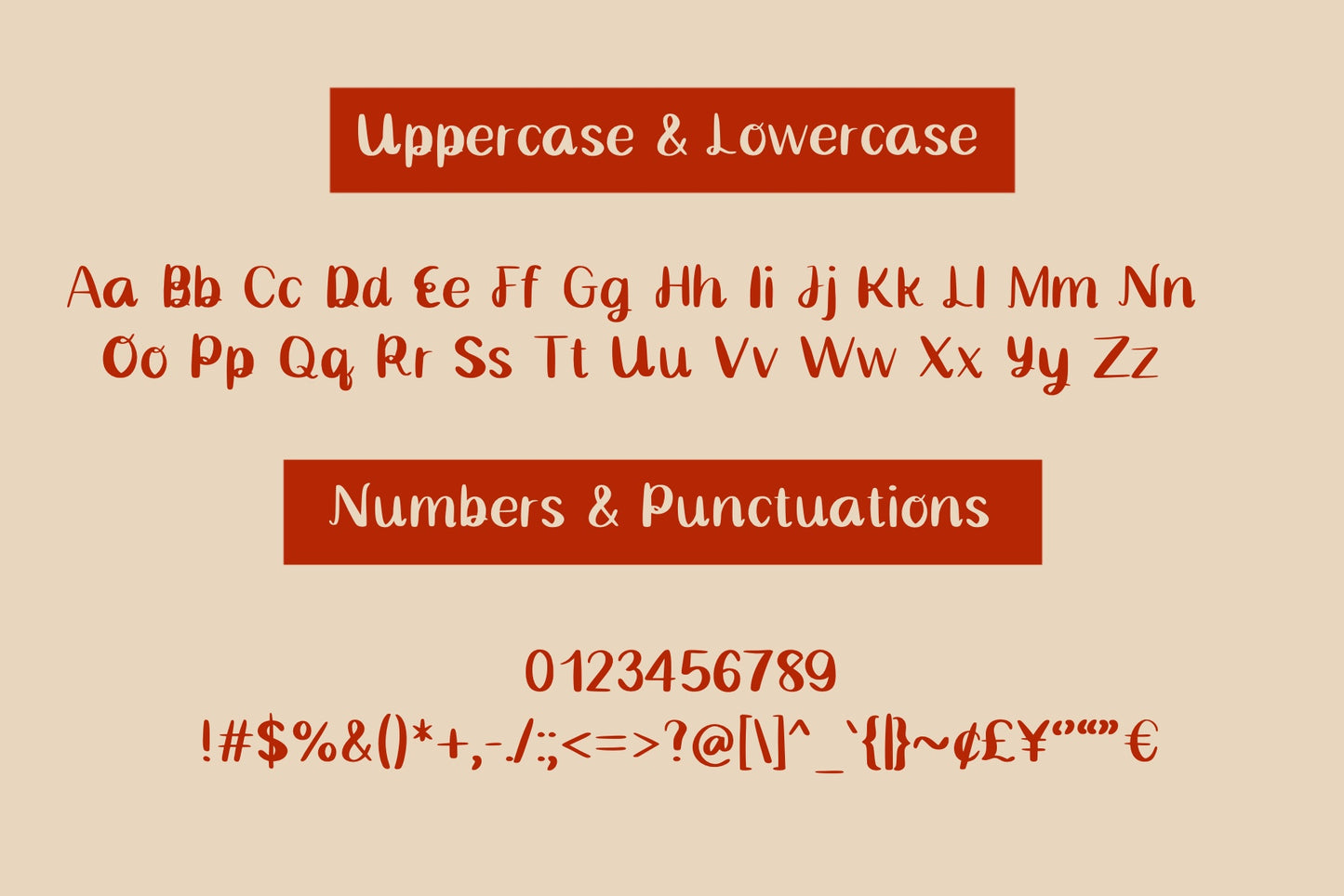 Handwritten Font - Compassion