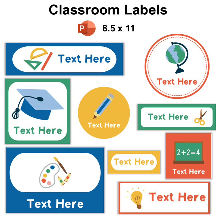 Classroom Labels - School Supplies | Editable