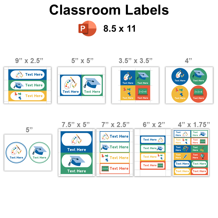 Classroom Labels - School Supplies | Editable