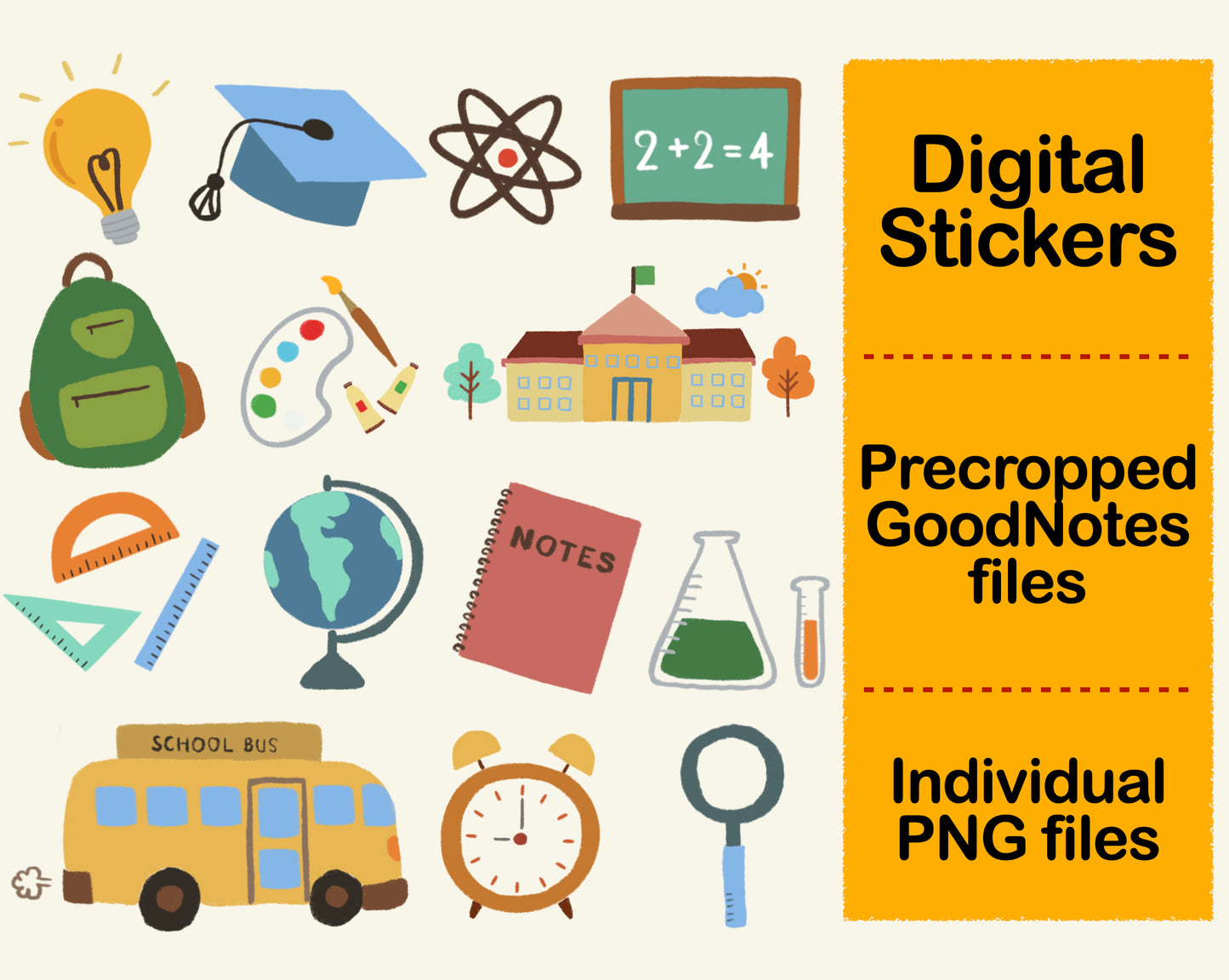 Digital Sticker - Study