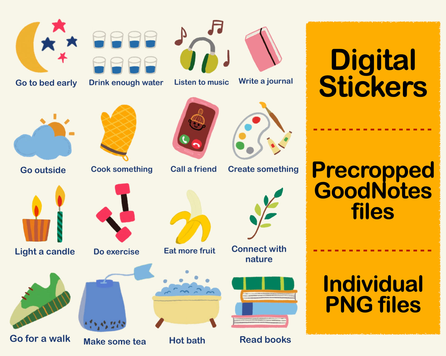 Digital Sticker - Mental Health