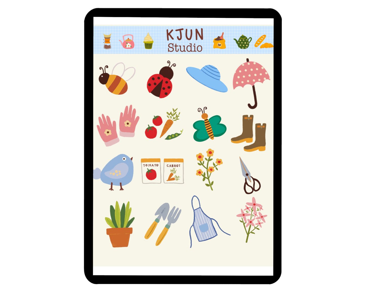 Digital Sticker - Spring