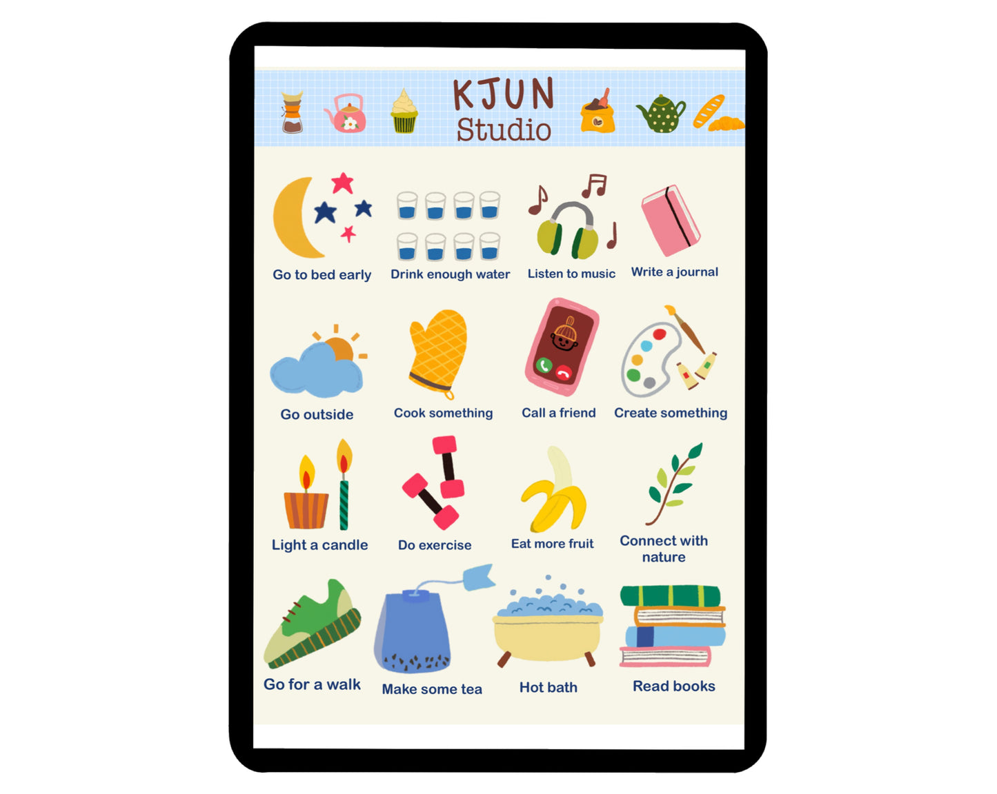 Digital Sticker - Mental Health