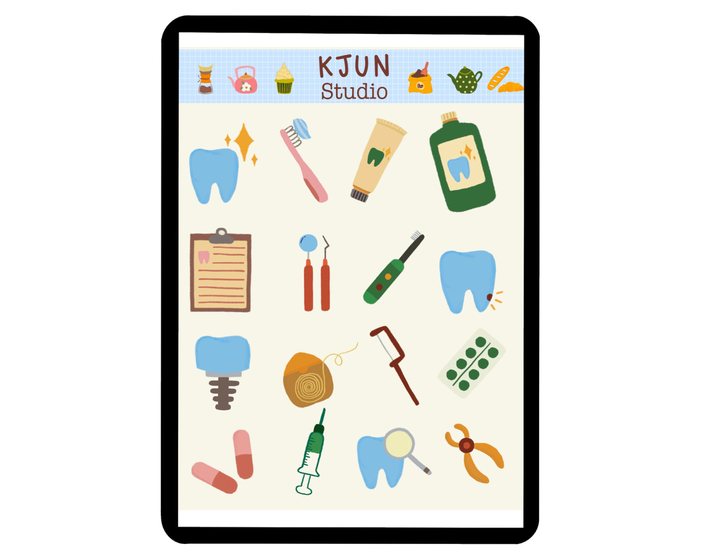 Digital Sticker - Dentist