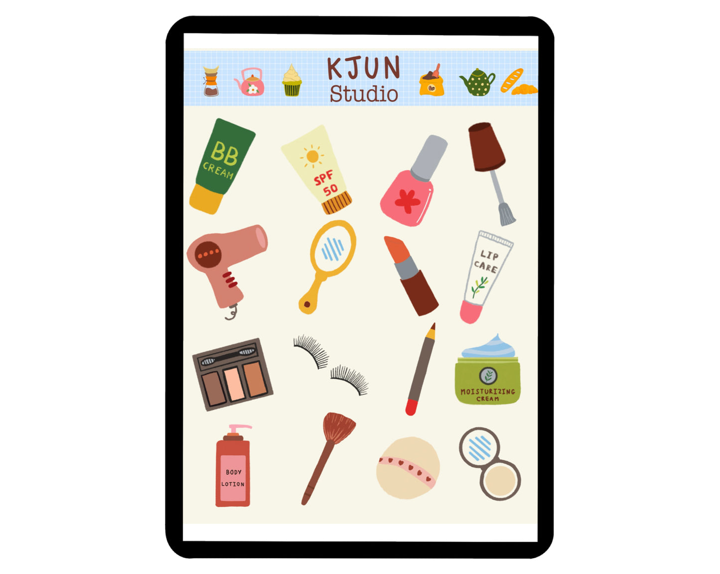 Digital Sticker - Makeup