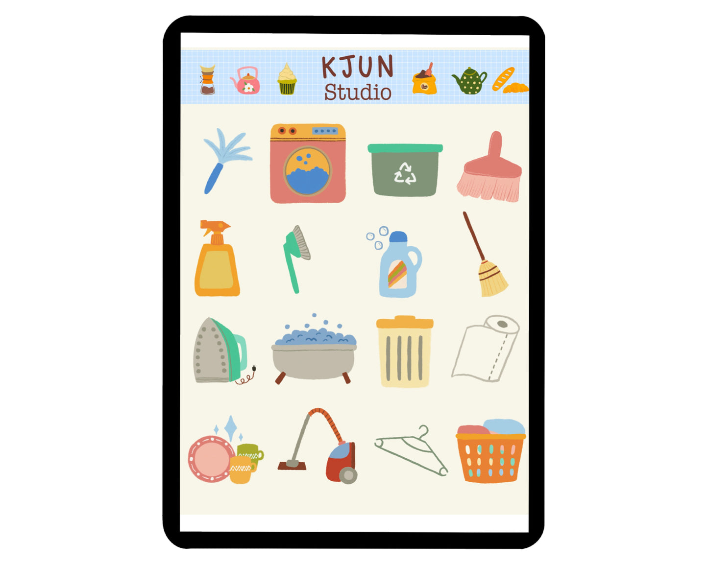 Digital Sticker - Home Chore