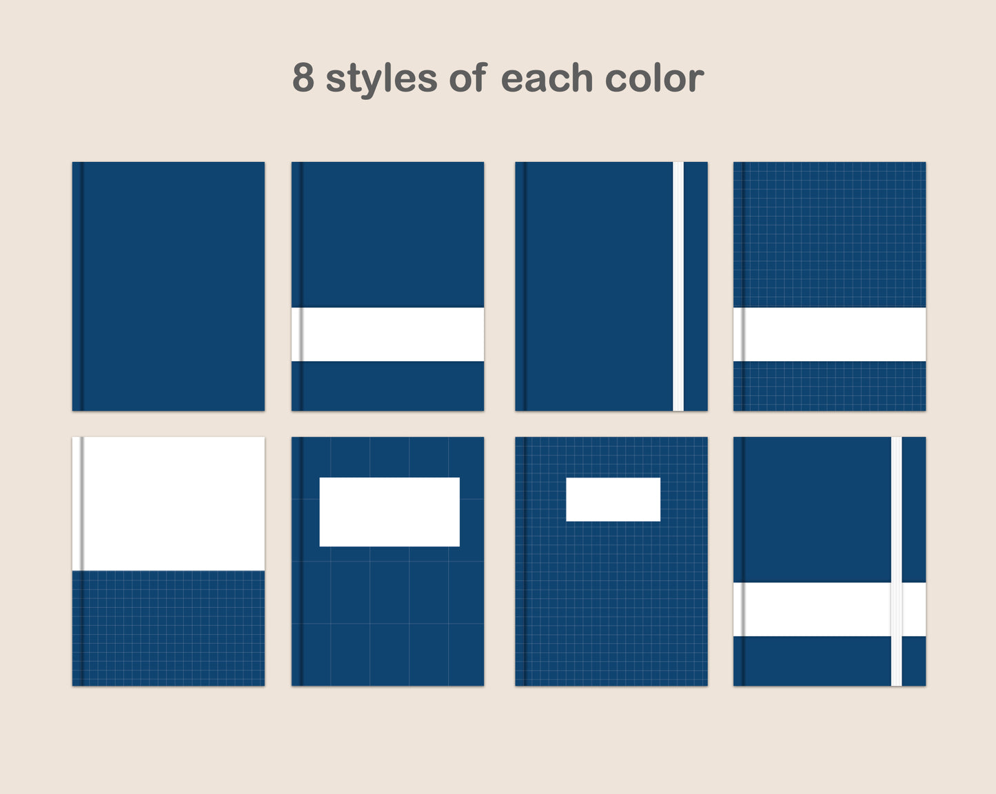 Digital Notebook Cover - Portrait - Colorful