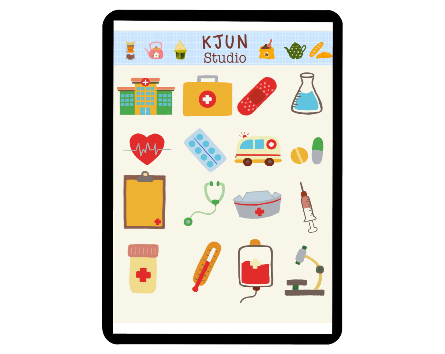 Digital Sticker - Medical