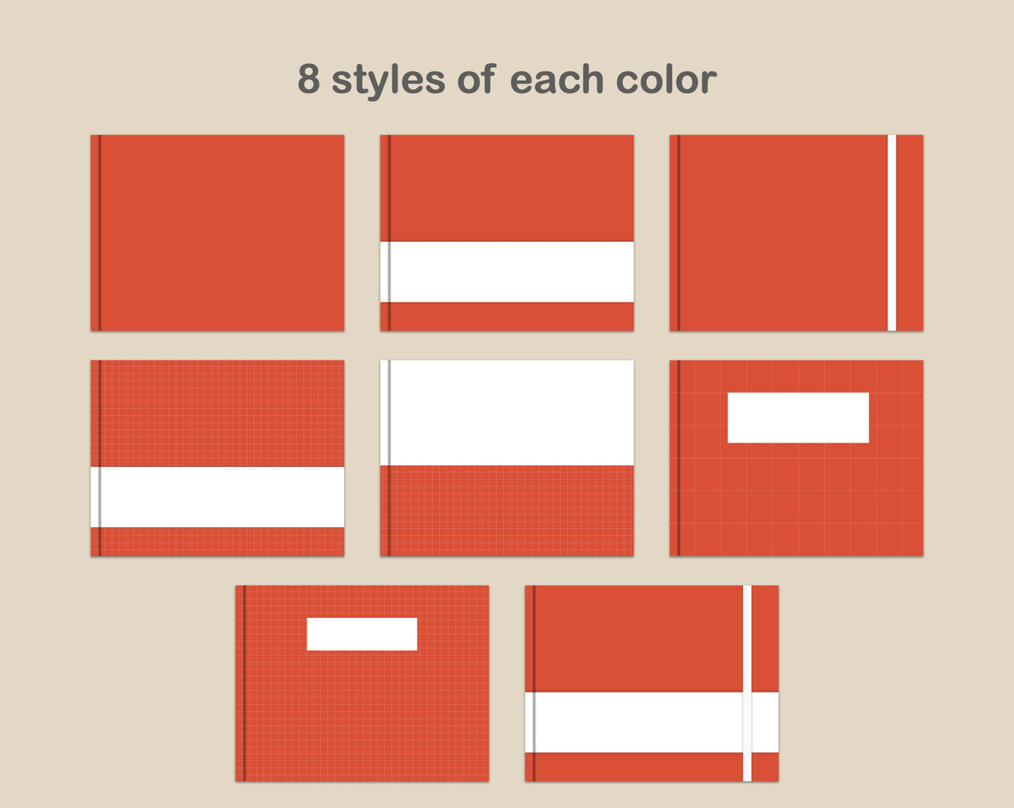 Digital Notebook Cover - Landscape - Bright Summer