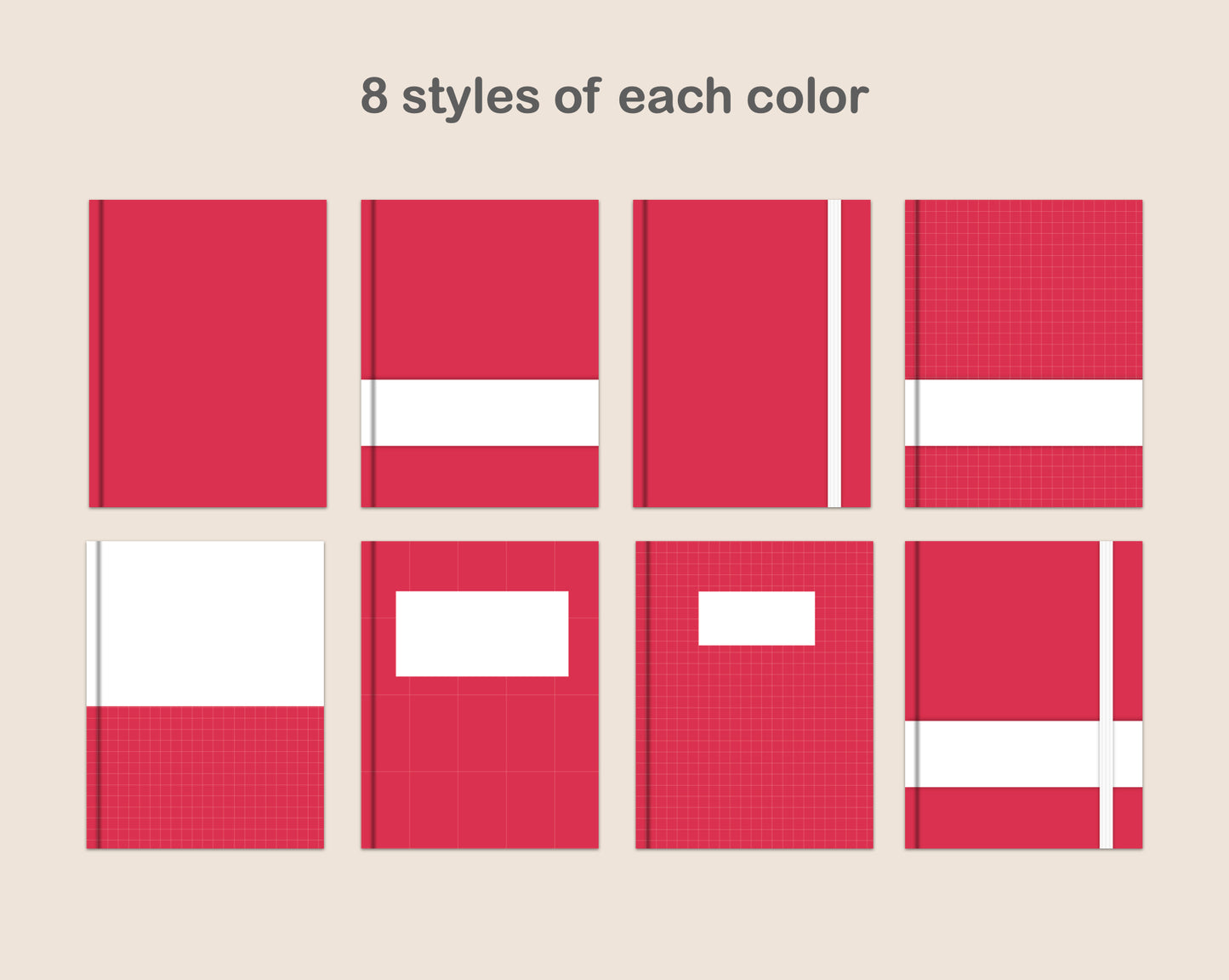 Digital Notebook Cover - Portrait - Bright Summer