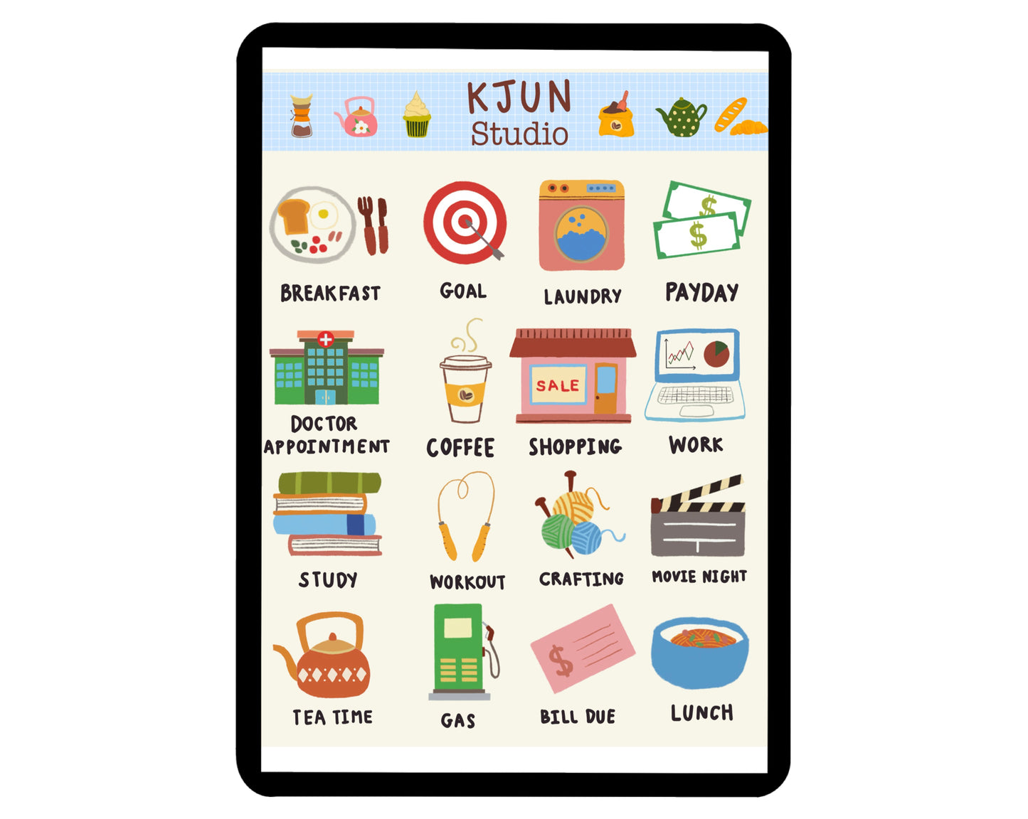 Digital Sticker - Everyday Daily