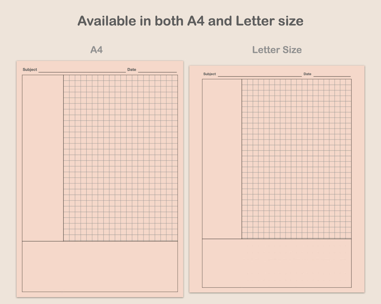 Digital Cornell Notes - Neutral