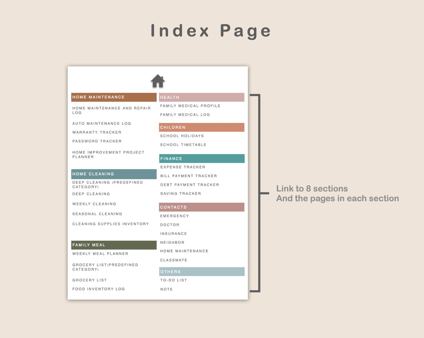 Digital Home Planner - Neutral