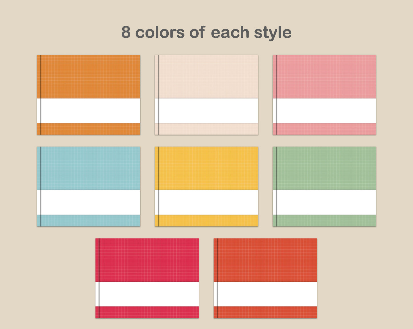 Digital Notebook Cover - Landscape - Bright Summer