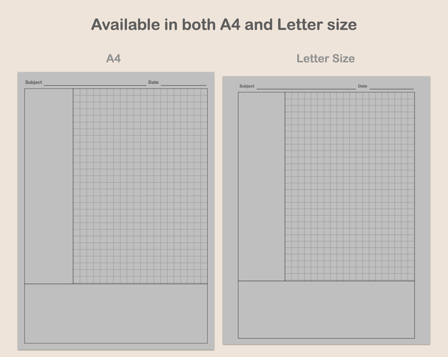 Digital Cornell Notes - Earthy