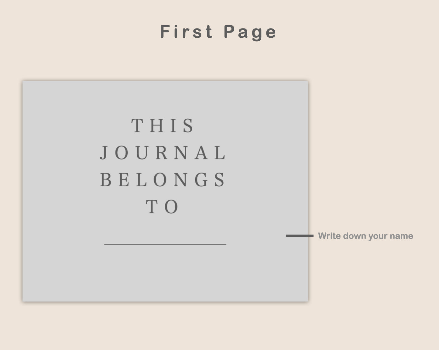 31 Day Digital Journal - Landscape - Neutral