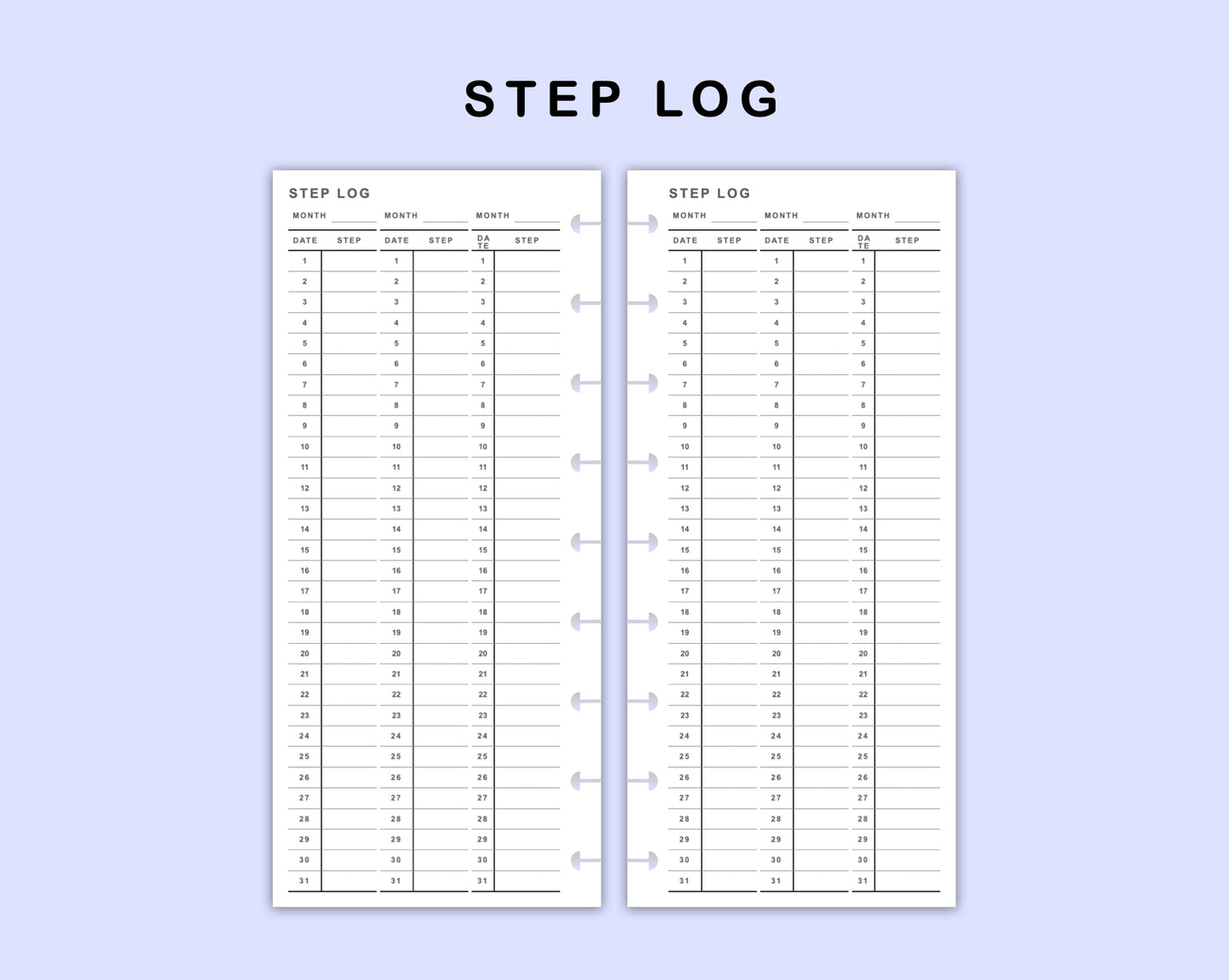 Skinny Classic HP Inserts - Step Log