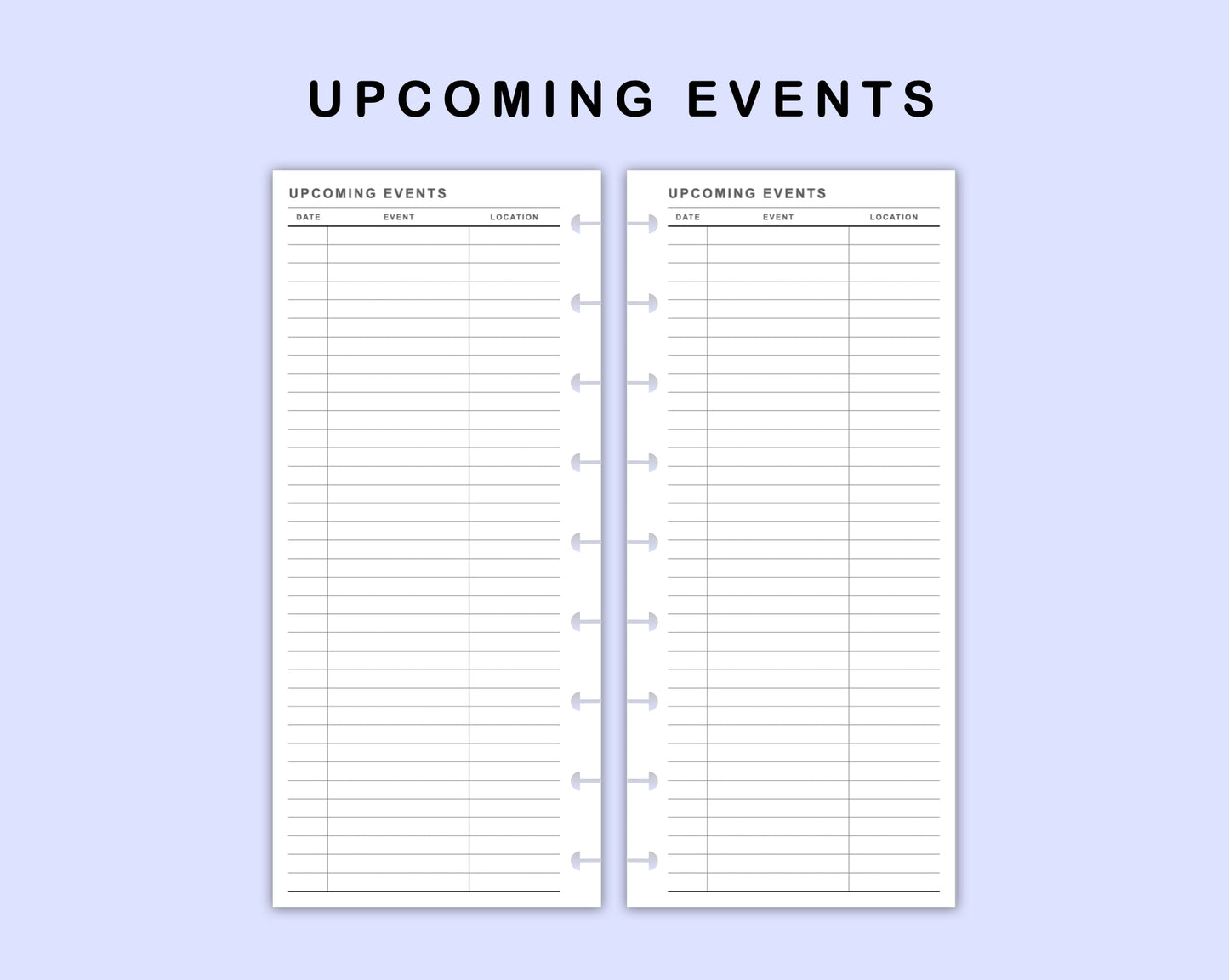 Skinny Classic HP Inserts - Upcoming Event