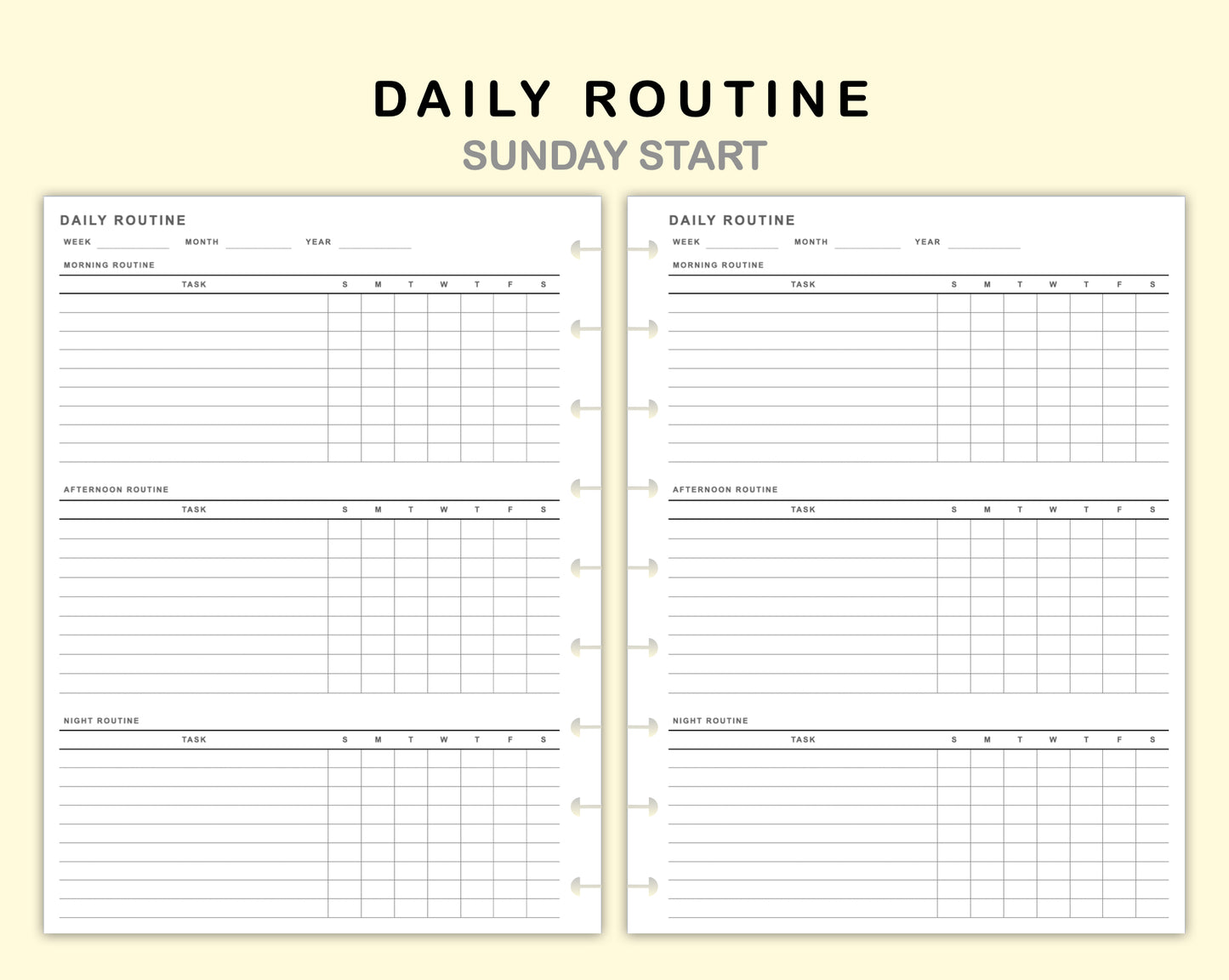 Classic HP Inserts - Daily Routine