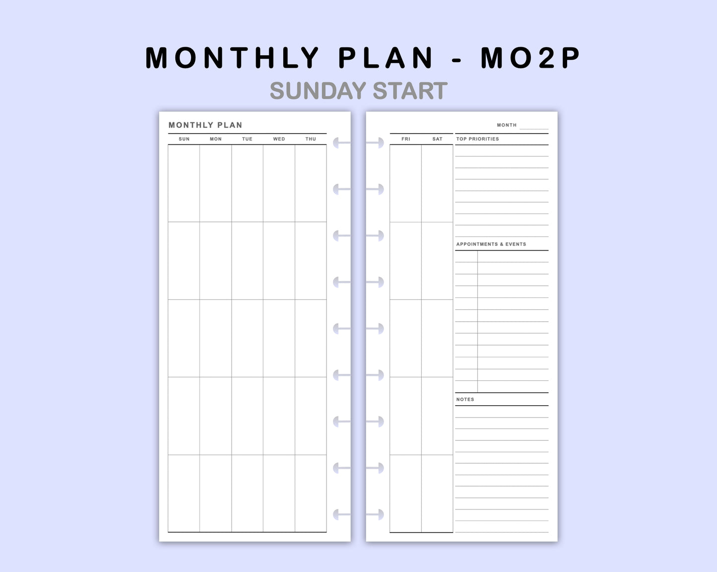 Skinny Classic HP Inserts - Monthly Plan - MO2P - with Top Priority