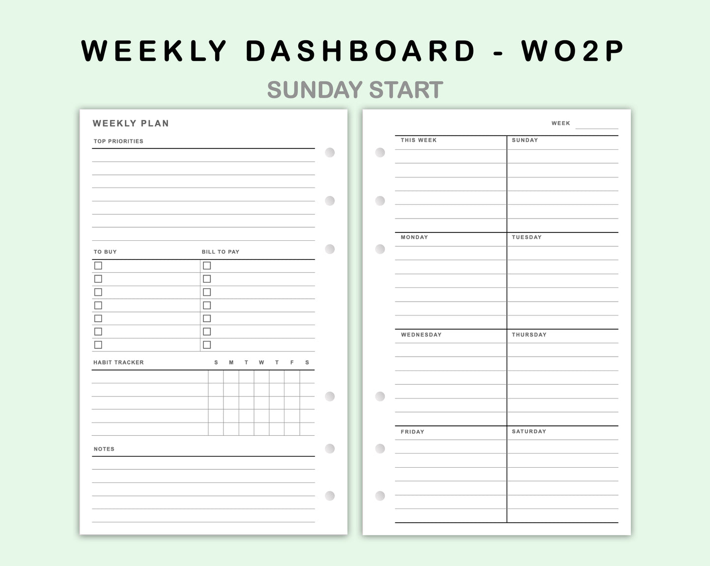 FC Compact Inserts - Weekly Dashboard