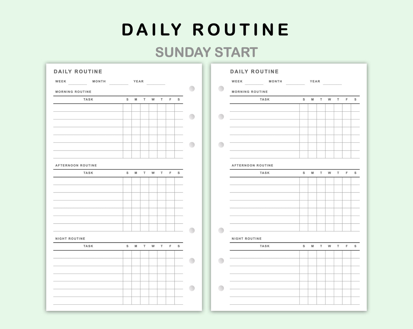 FC Compact Inserts - Daily Routine