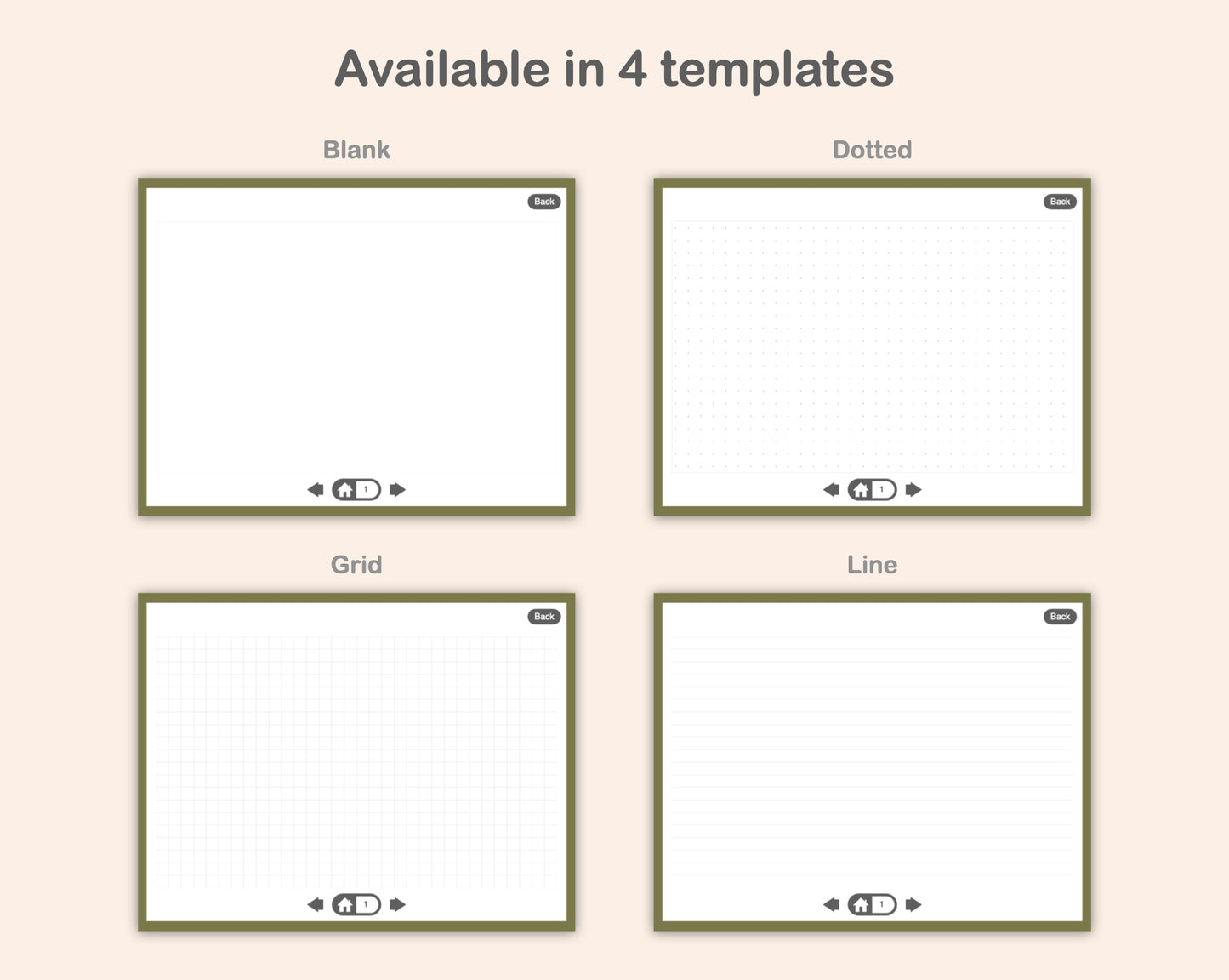 Digital Flashcards - Boho