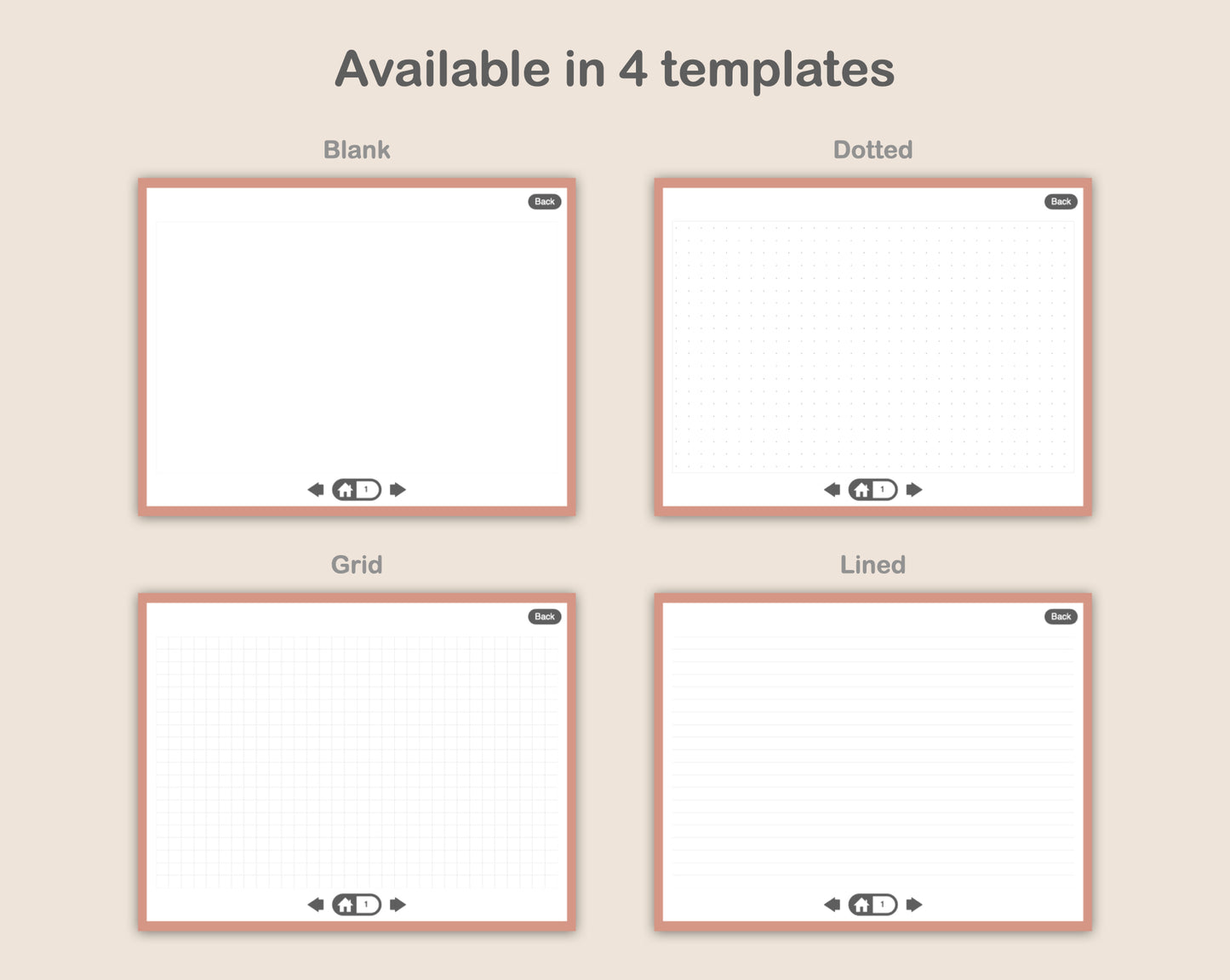 Digital Flashcards - Neutral
