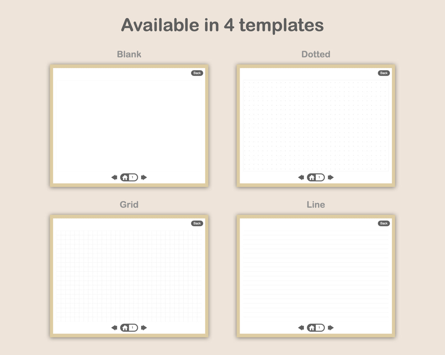 Digital Flashcards - Warm