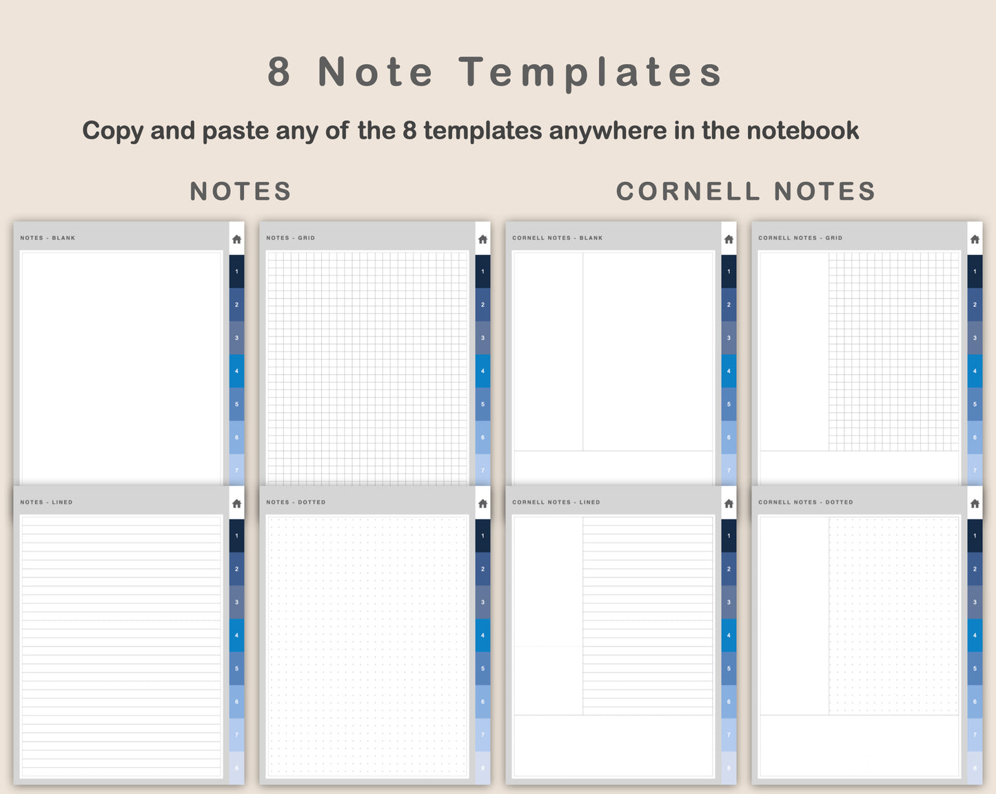 Digital Entertainment Planner - Blue