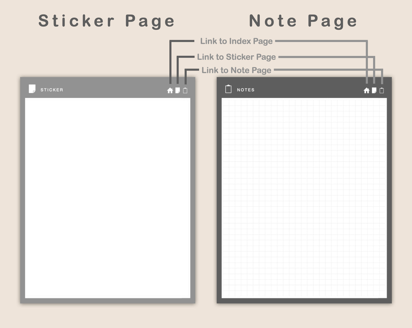 31 Day Digital Journal - Portrait - Brown Coffee