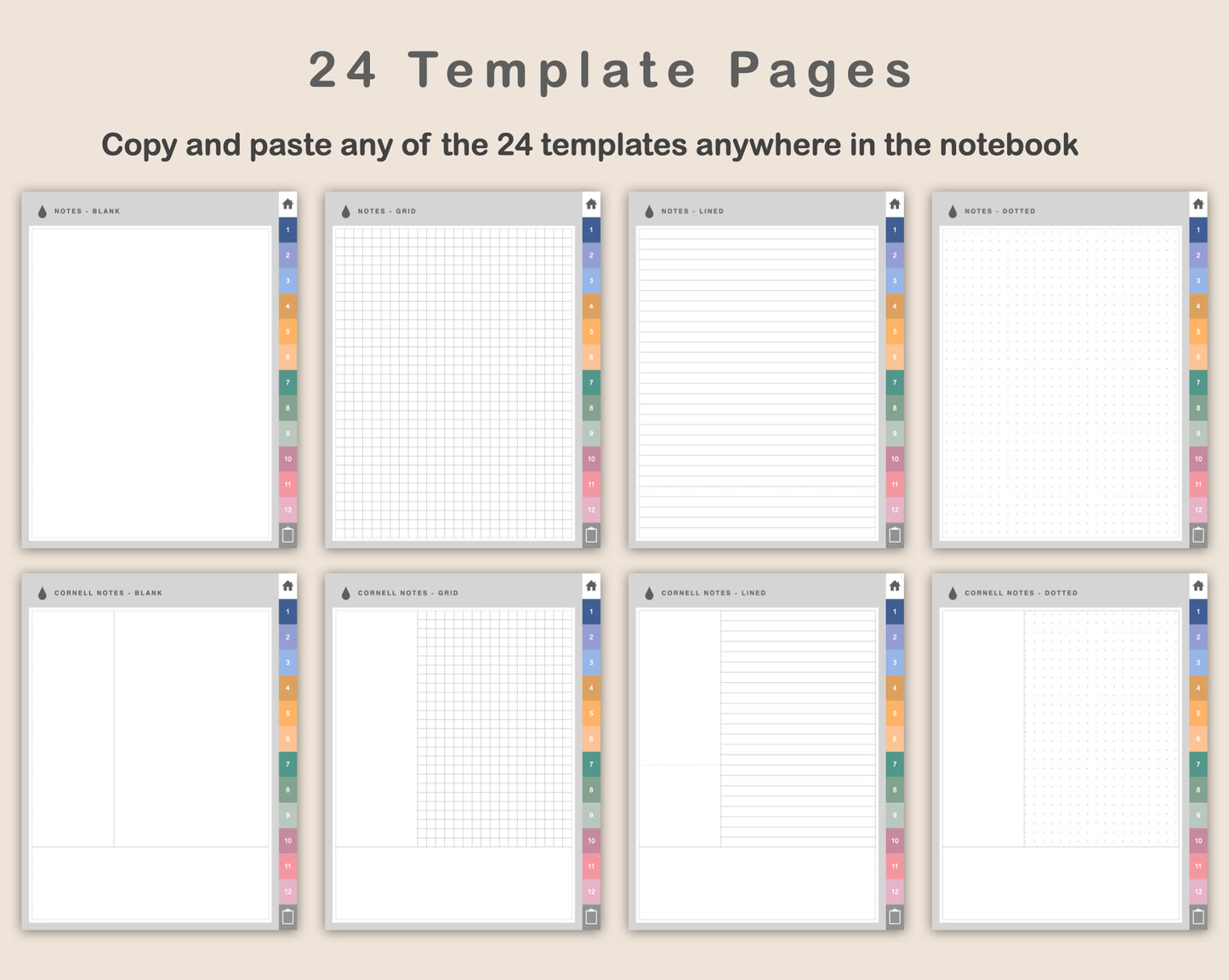 Digital Essential Oil Planner - Spring