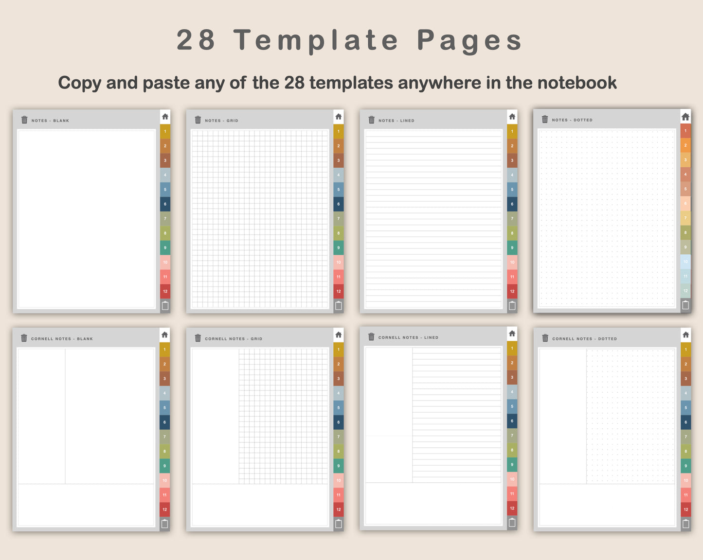Digital Cleaning Planner - Modern