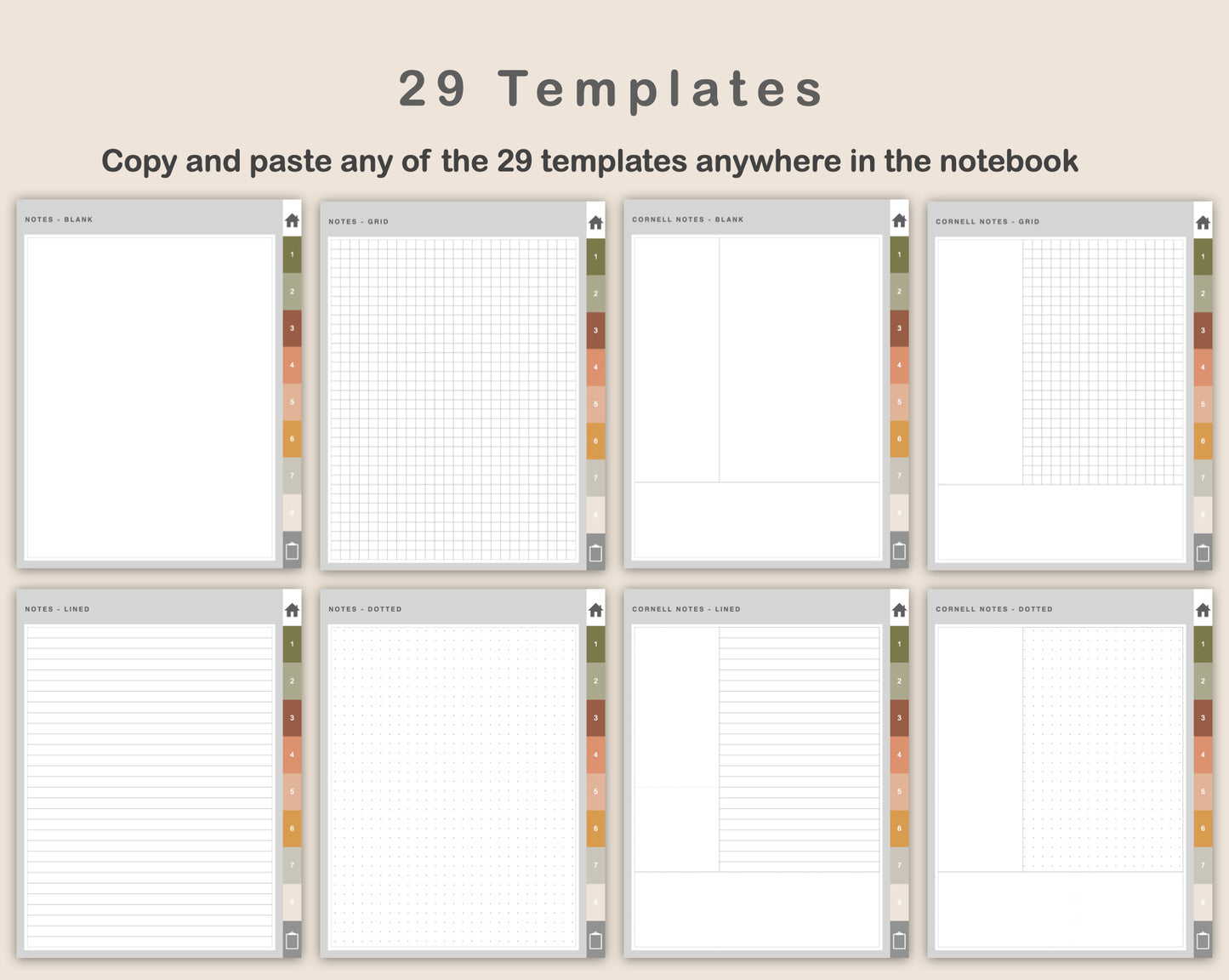 Digital Quilting Planner - Boho