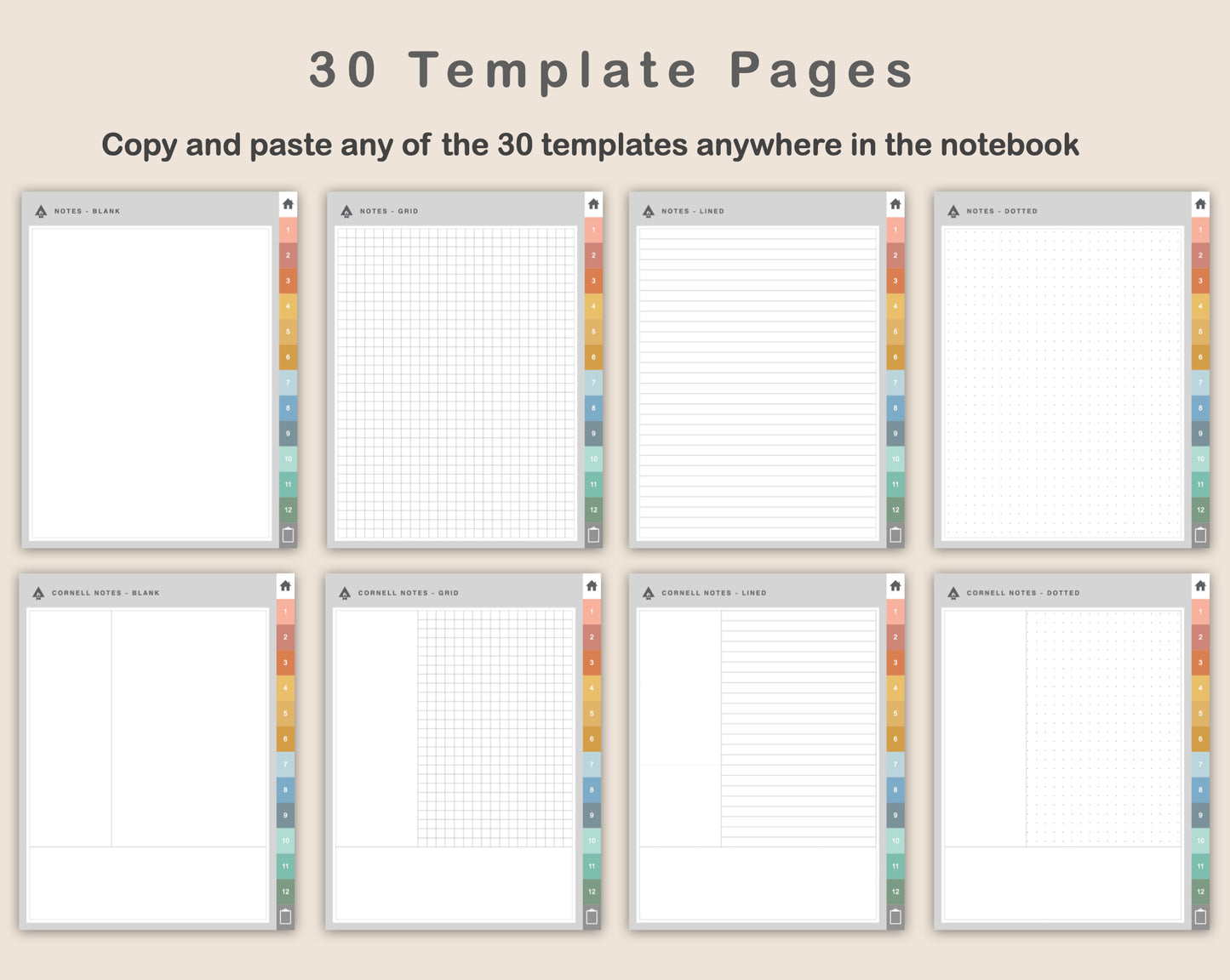 Digital Camping Planner - Soft Boho