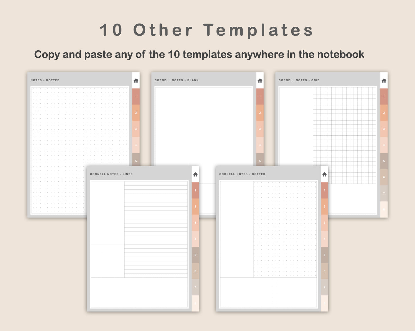 Digital Meeting Notes - Portrait - Neutral