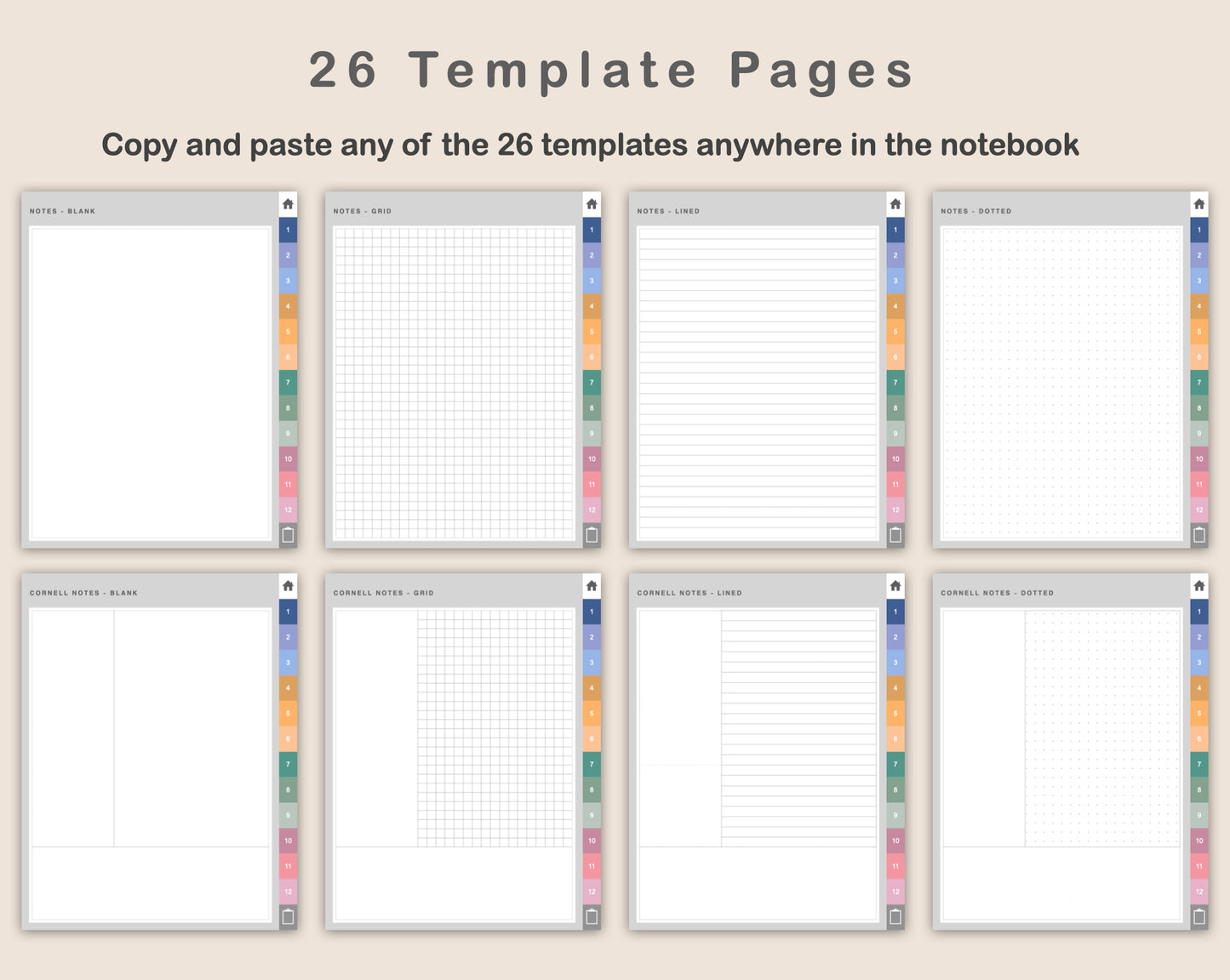 Digital Child Custody Planner - Spring