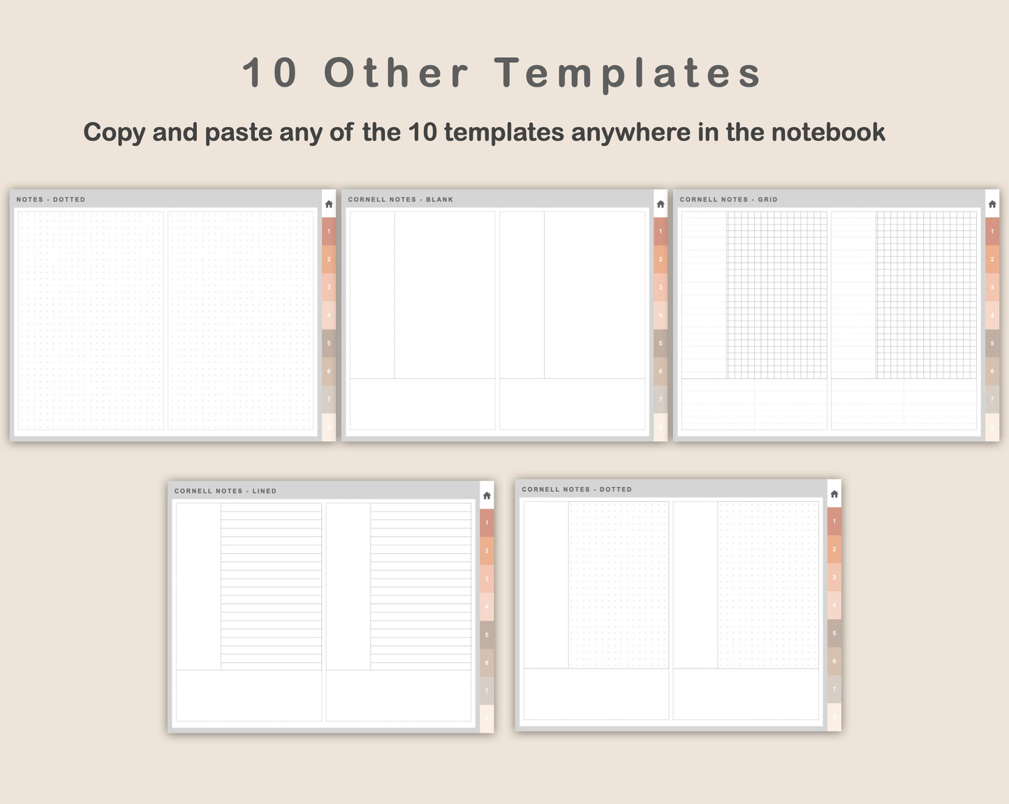 Digital Meeting Notes - Landscape - Neutral
