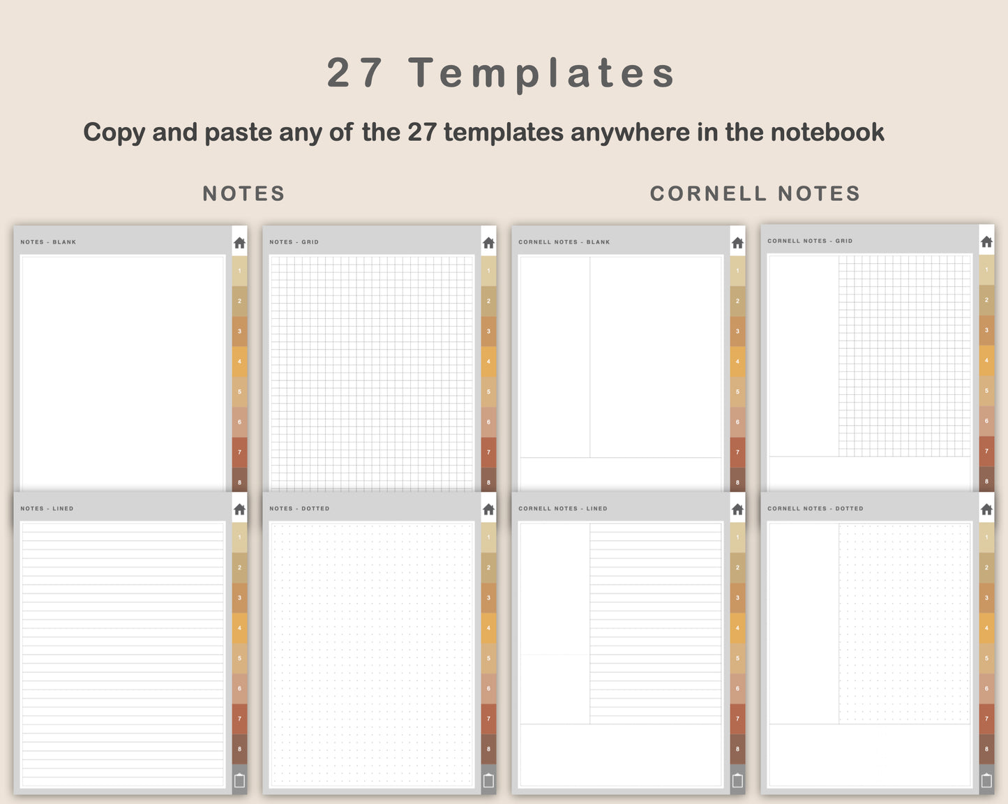 Digital Faith Planner - Warm