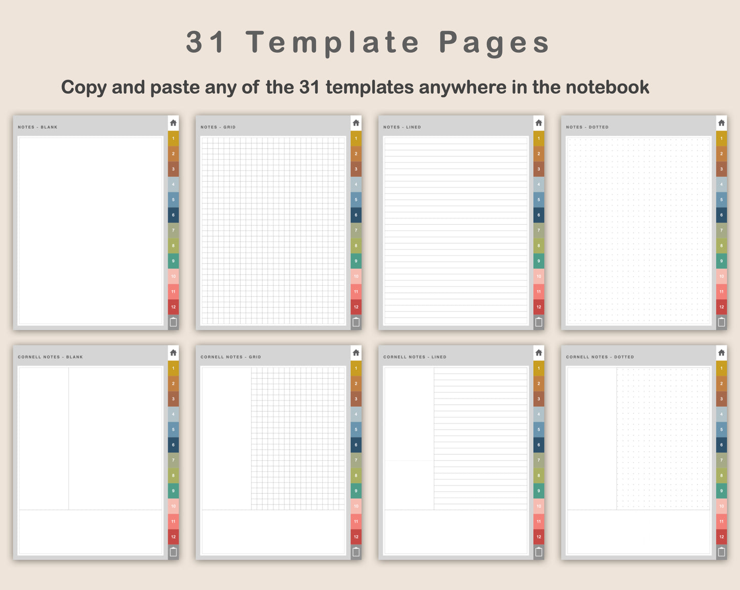 Digital Social Media Planner - Modern