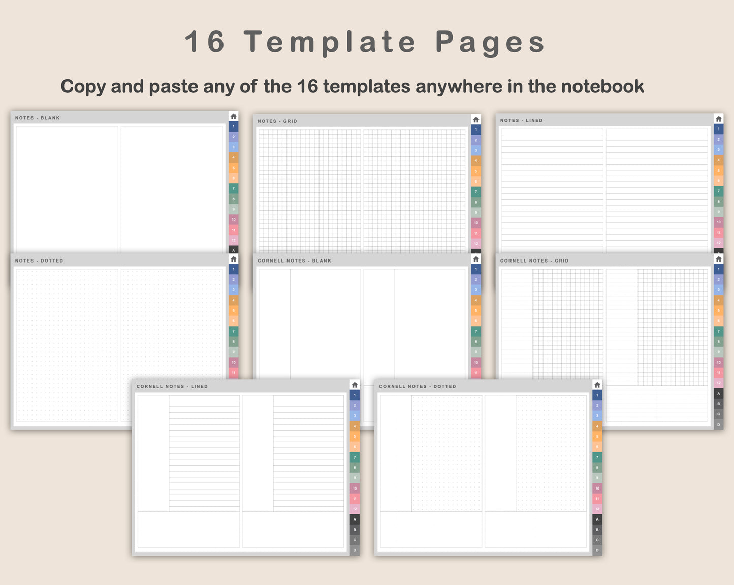 Digital Checkbook Register - Landscape - Spring