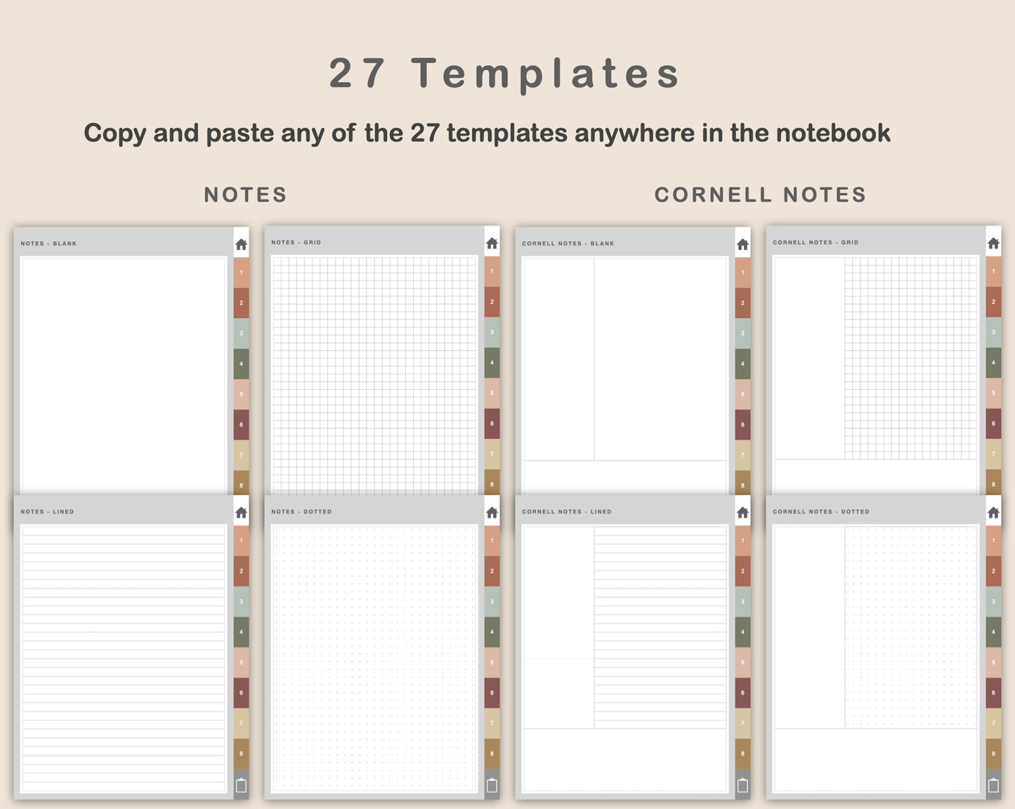 Digital Faith Planner - Earthy