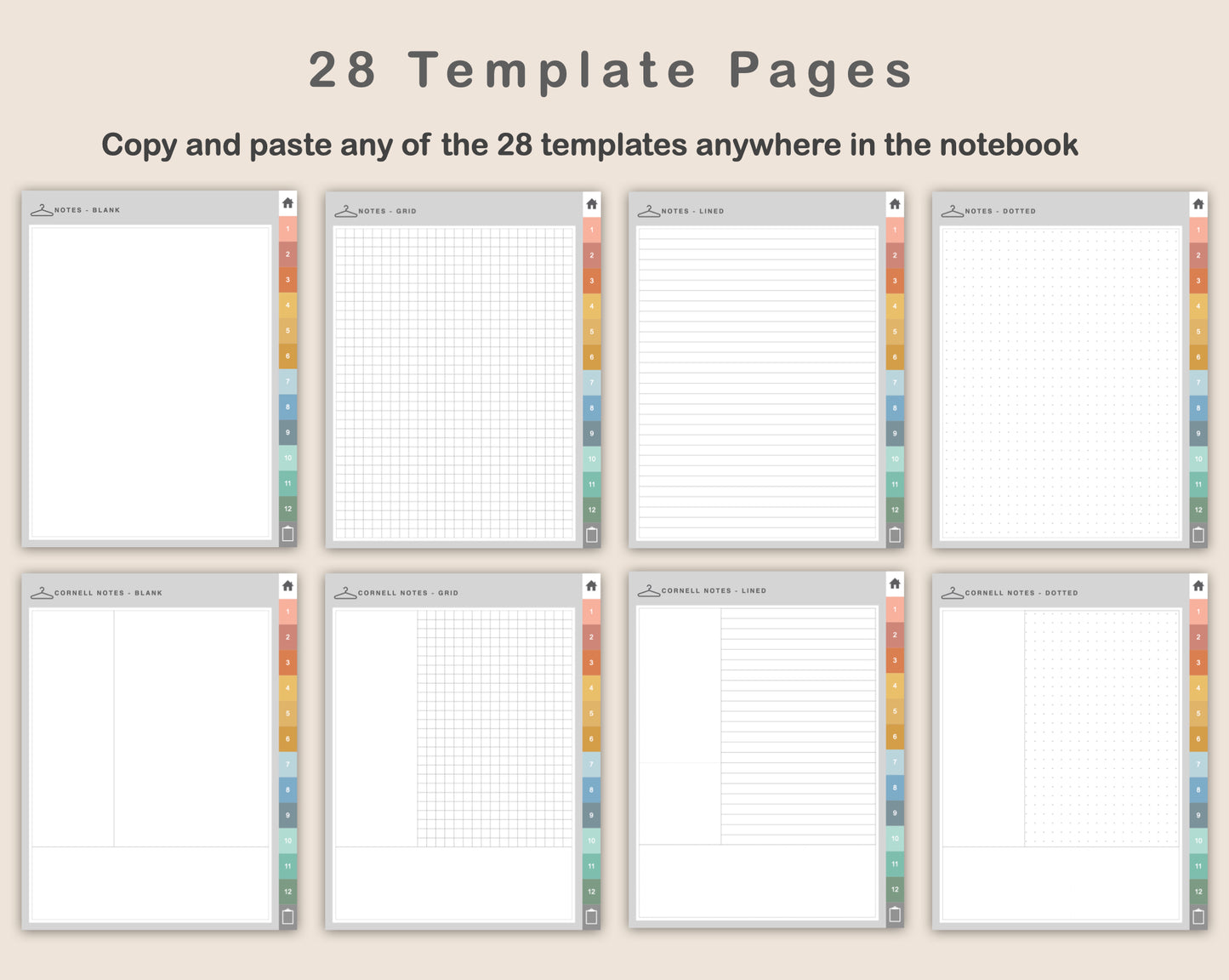 Digital Wardrobe Organizer - Boho