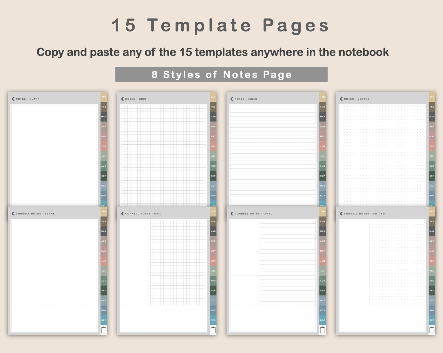 Digital Dream Journal - Muted