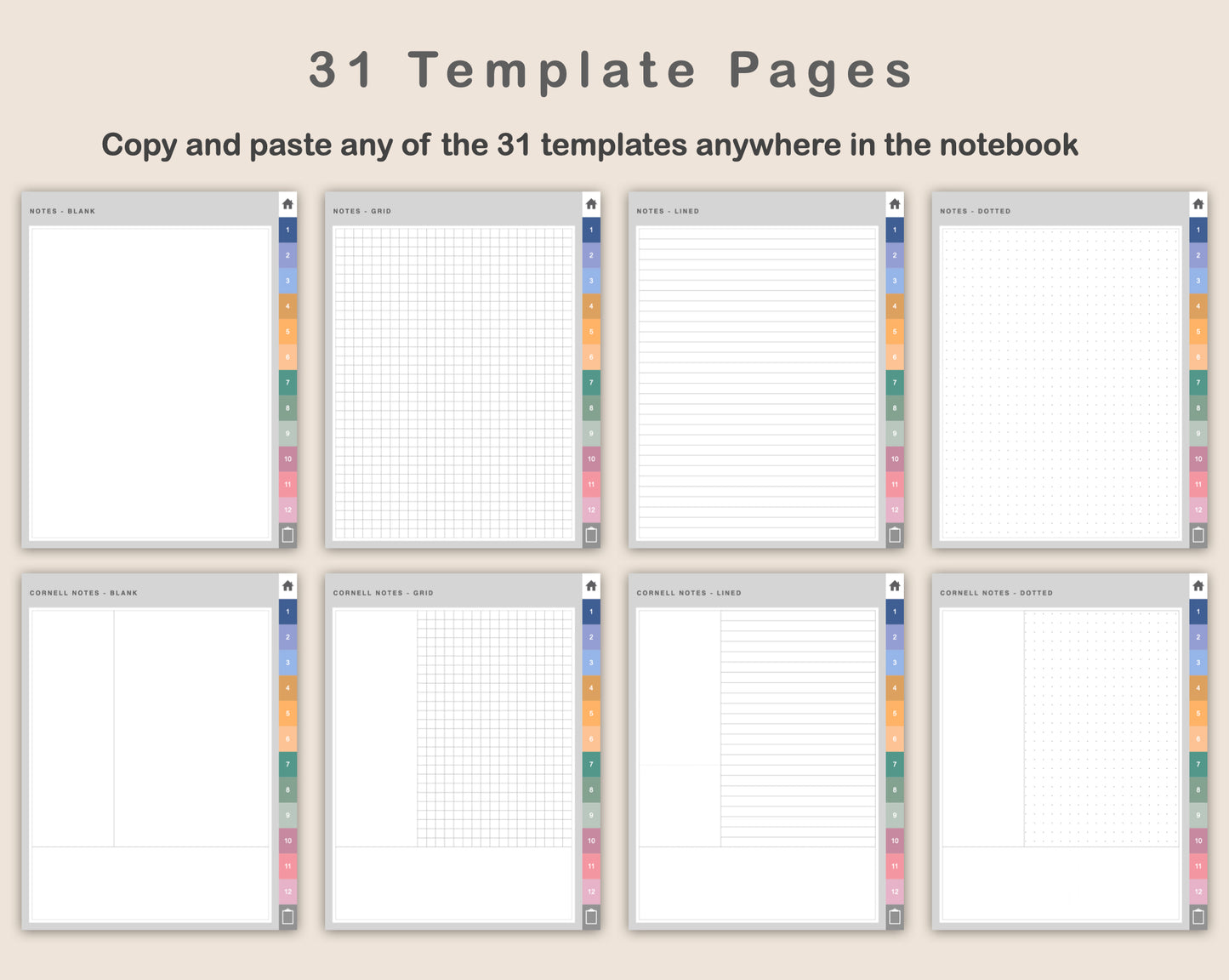 Digital Social Media Planner - Spring
