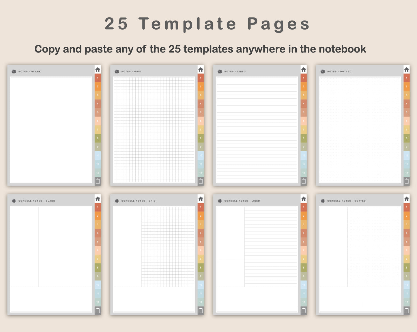 Digital Beauty Planner - Autumn