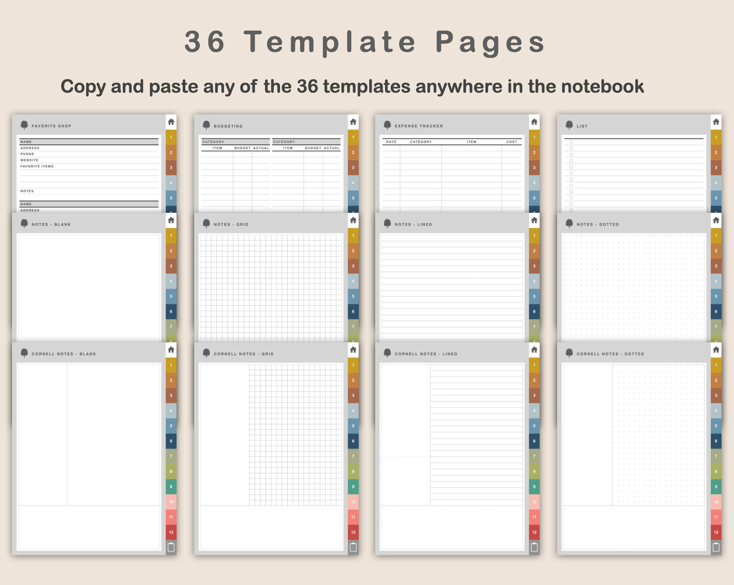 Digital Garden Planner - Modern