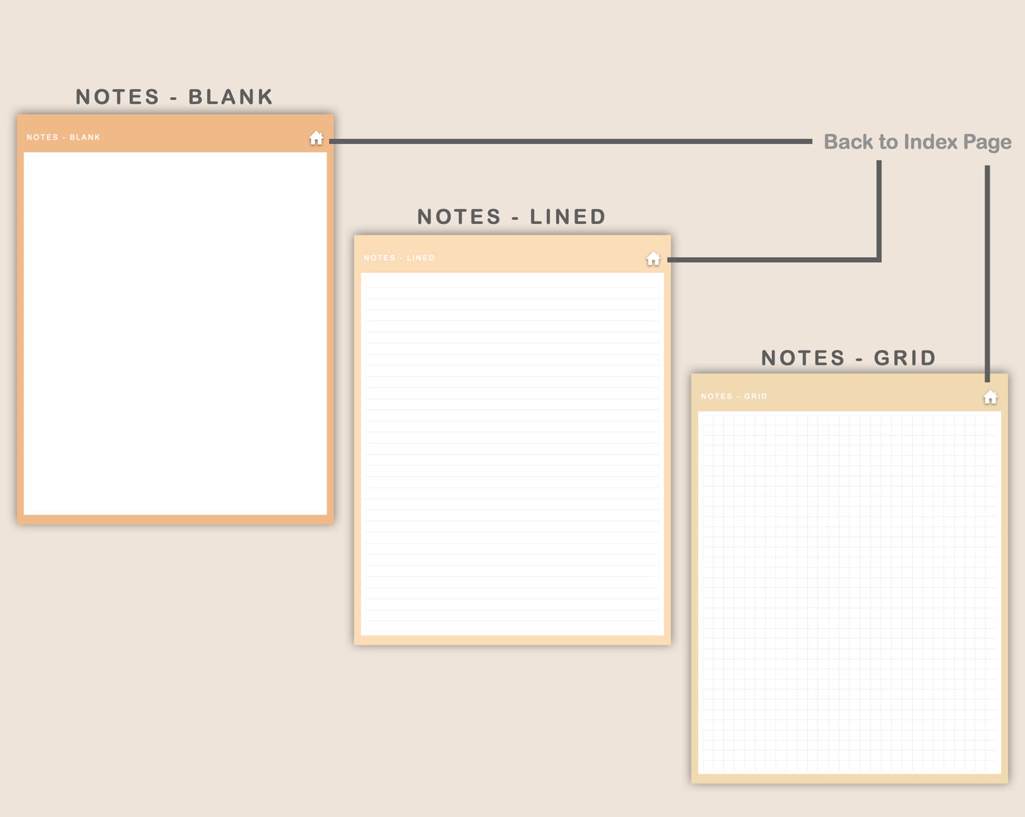 Digital Pet Planner - Autumn